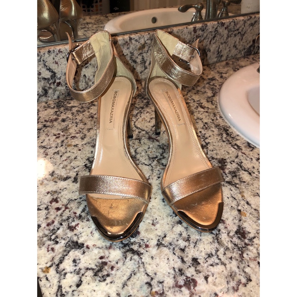 Gold heels